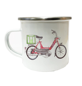 Lakor Lakor, Enamel mug, Red puch