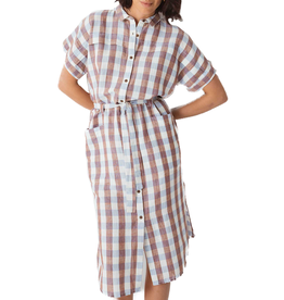 Skunkfunk Skfk, Katina  Dress, brown vichy, M (40)