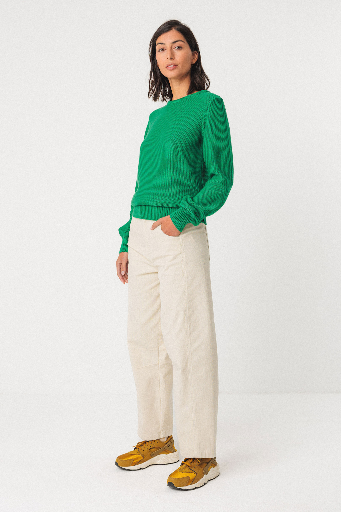 Skunkfunk Skfk, Iradi Sweater, green, L (42)