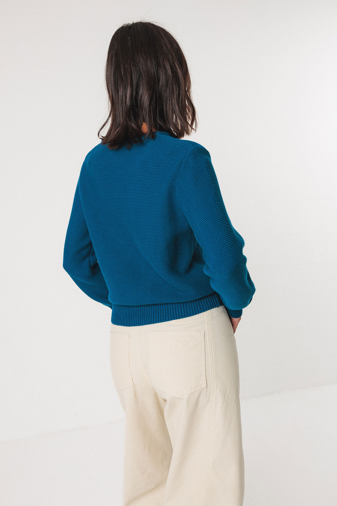 Skunkfunk Skfk, Iradi Sweater, oxford blue, M (40)