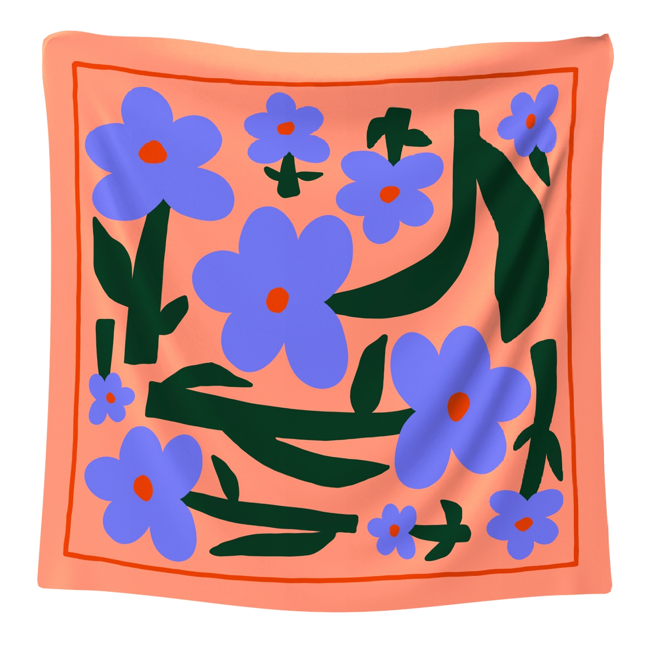 Studio Arde Studio Arde, Bandana, the flowers coral