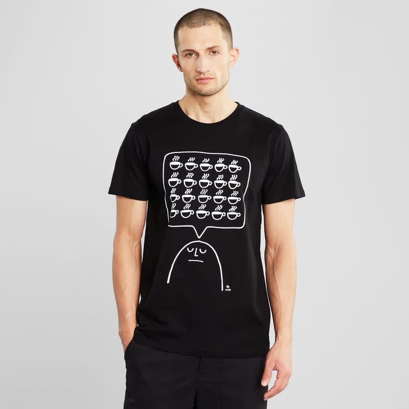 Dedicated Dedicated, Stockholm Coffee Mind, black, XL