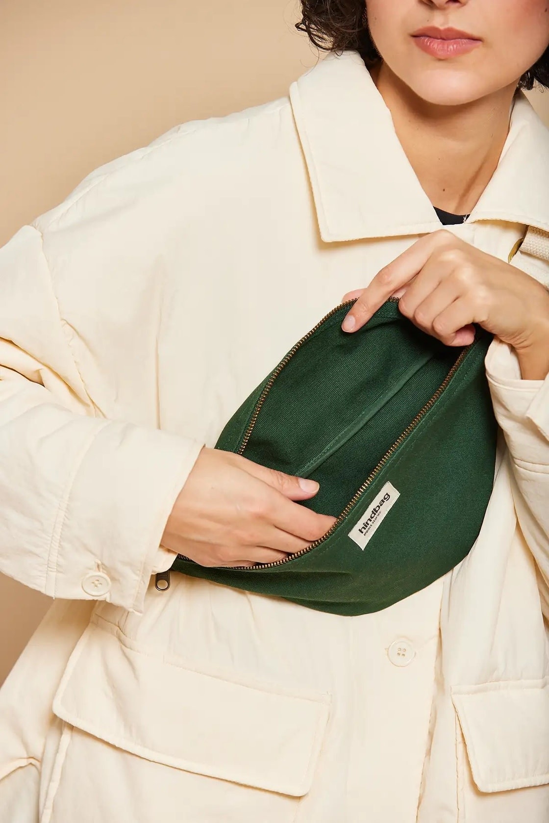 Hindbag Hindbag, Fanny Pack Olivia, pine