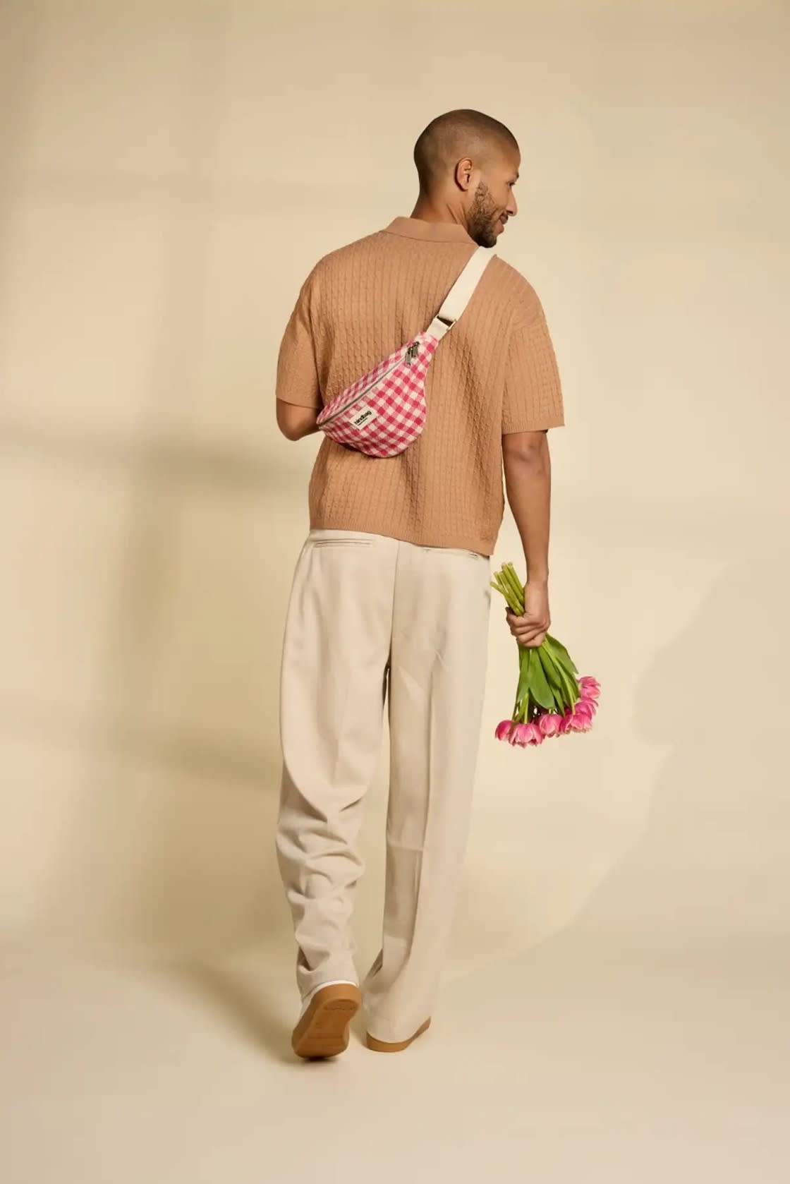 Hindbag Hindbag, Fanny Pack Olivia, vichy pink