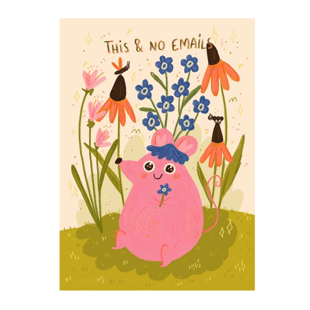 Slinga Slinga, Postkarte, this & no emails