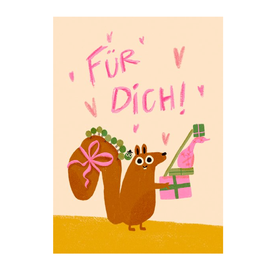 Slinga Slinga, Postkarte, für dich