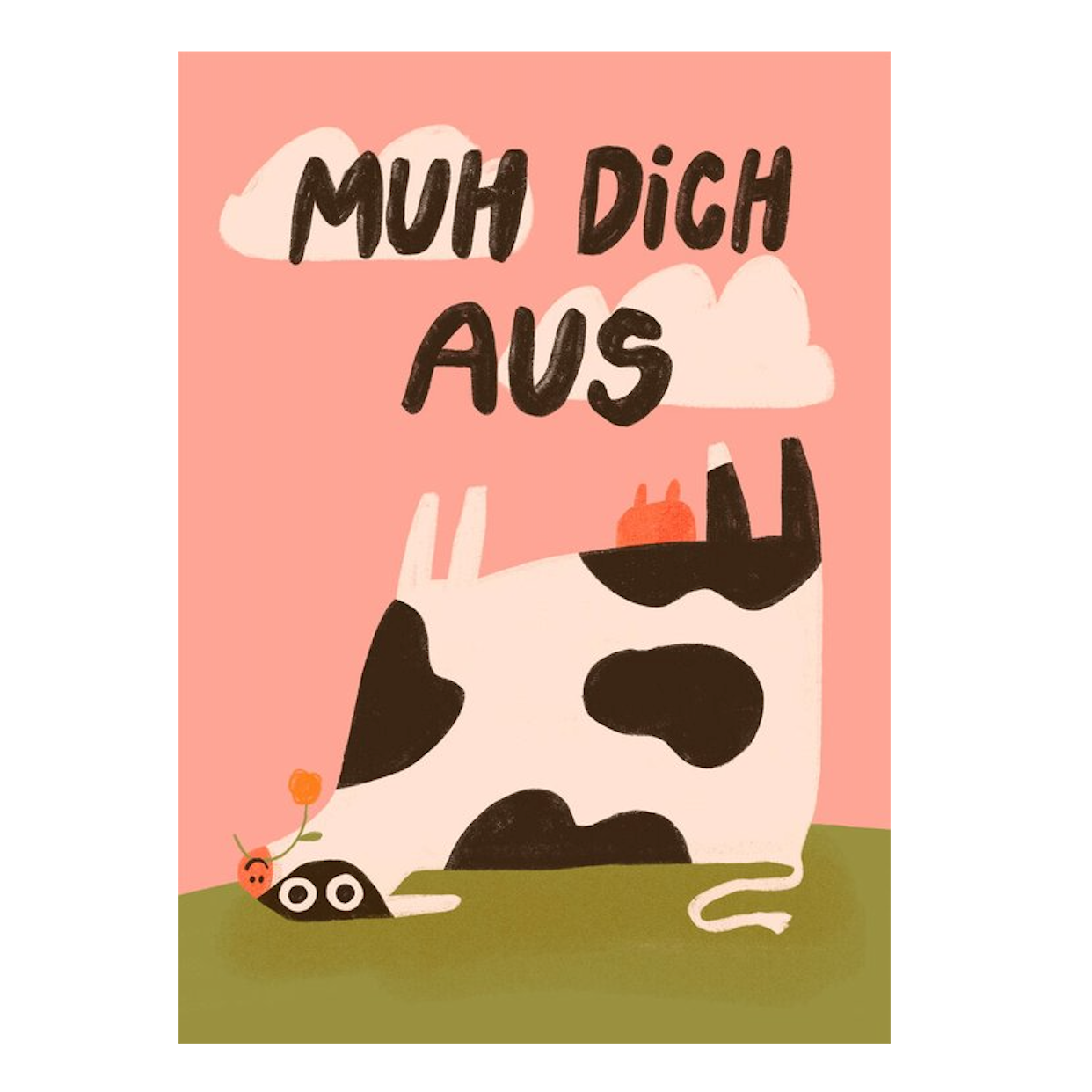 Slinga Slinga, Postkarte, muh dich aus