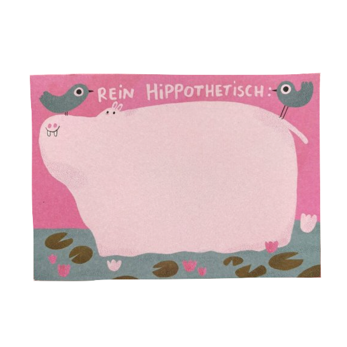 Slinga Slinga, Block, rein hippothetisch