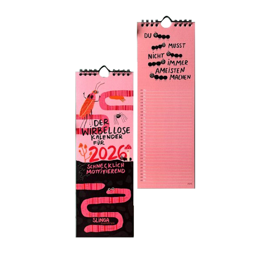 Slinga Slinga, der Wirbellose Kalender 2026