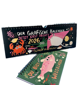 Slinga Slinga, der GraFische Kalender 2026