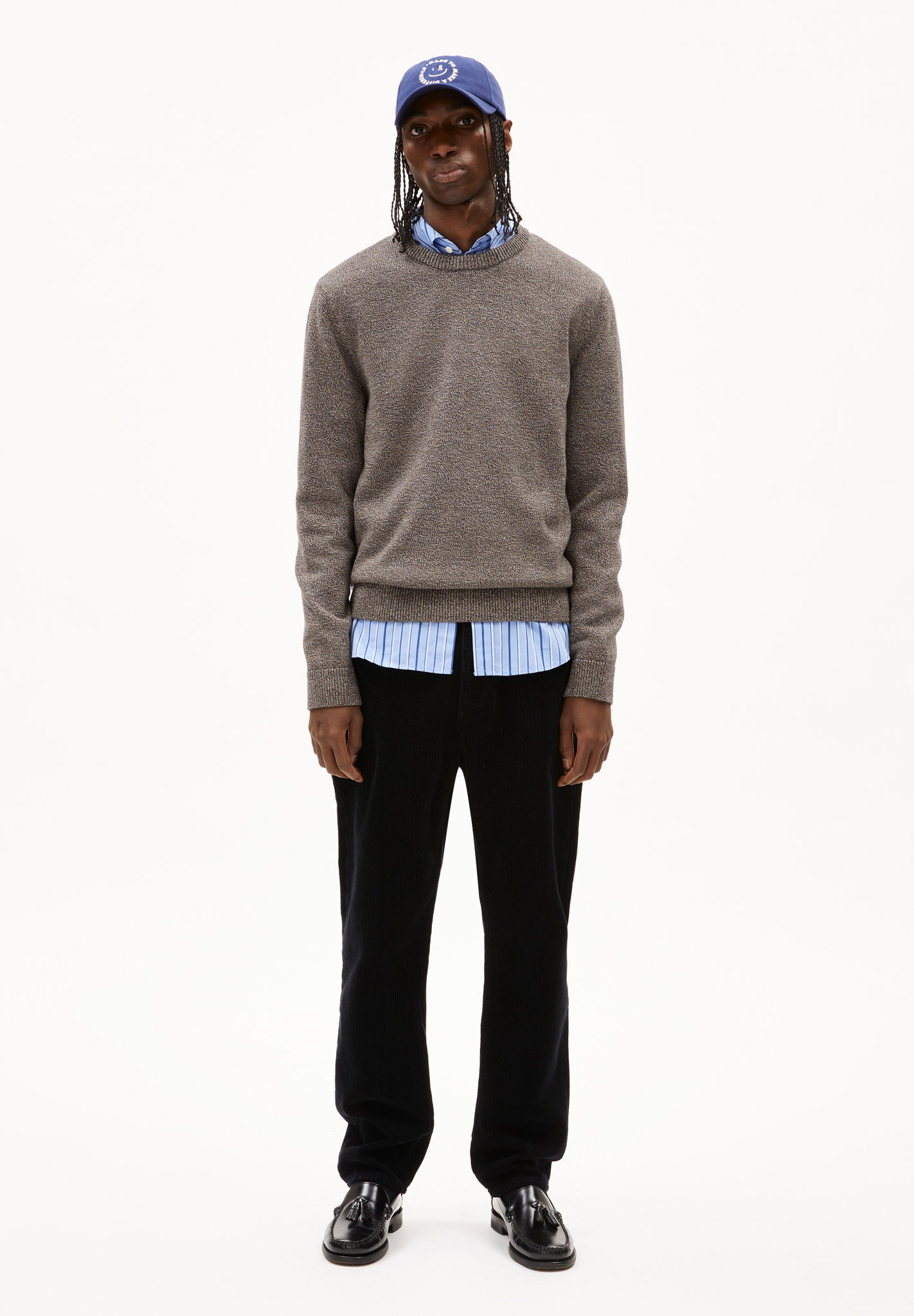 Armedangels Armedangels, Alvaario, steel mel.-light oak-tree shade, L