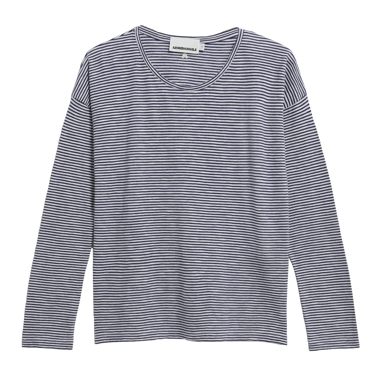 Armedangels Armedangels, Xianaa Stripes, oatmilk-blue noon, XS