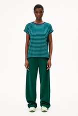 Armedangels Armedangels, Idaara Stripes, emerald green-blue noon, L