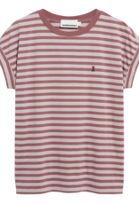 Armedangels Armedangels, Idaara Stripes, ice grape-dark berry, S