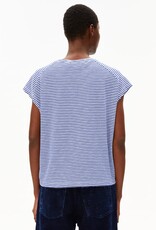 Armedangels Armedangels, Oneliaa Stripes, oatmilk-blue noon, S