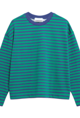 Armedangels Armedangels, Frankaa Maarlen Stripe, emerald green-blue noon, M