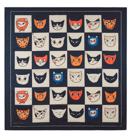 Dedicated Dedicated, Kullavik Scarf Cat Bingo, black