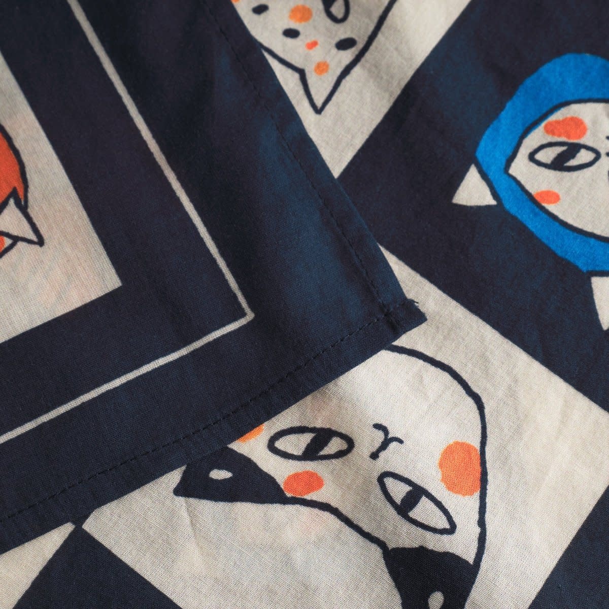 Dedicated Dedicated, Kullavik Scarf Cat Bingo, black