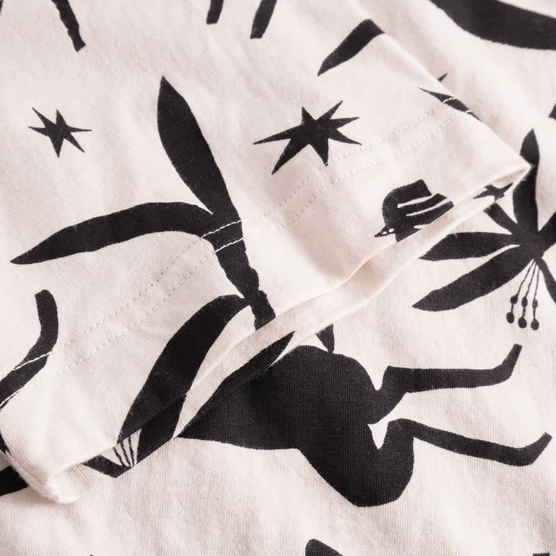 Dedicated Dedicated, Vadstena Papercut Horses, oat white, S