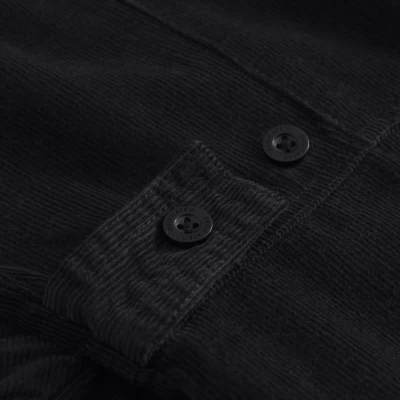 Dedicated Dedicated, Docksta Corduroy Overall, black, L