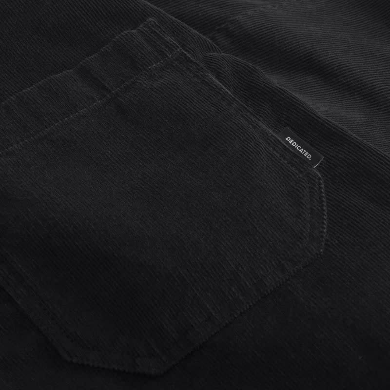 Dedicated Dedicated, Docksta Corduroy Overall, black, M