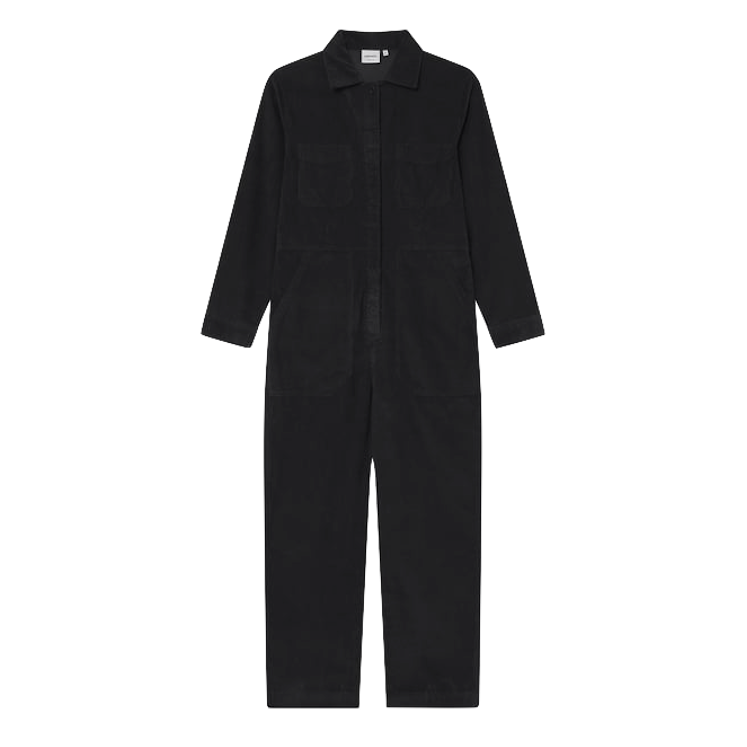 Dedicated Dedicated, Docksta Corduroy Overall, black, S