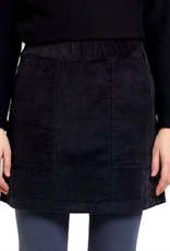 Dedicated Dedicated, Majorna Corduroy Skirt, black, L