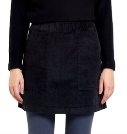 Dedicated Dedicated, Majorna Corduroy Skirt, black, L