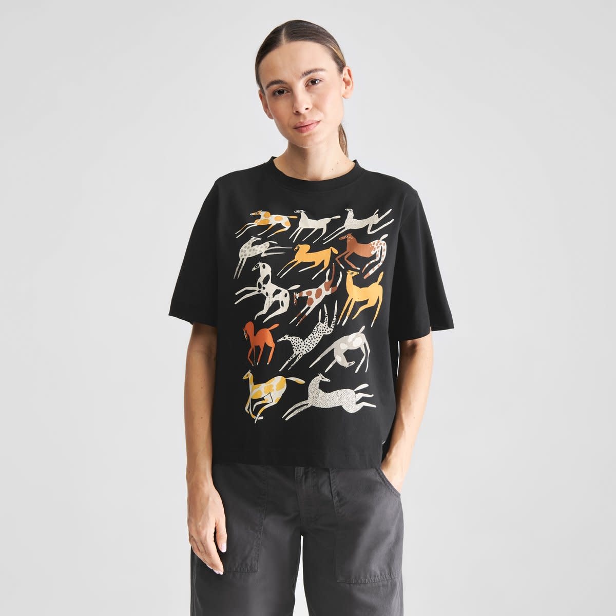 Dedicated Dedicated, Vadstena Mustang Party, black, XS