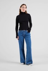 Dedicated Dedicated, Malma LS Rib Top, black, L