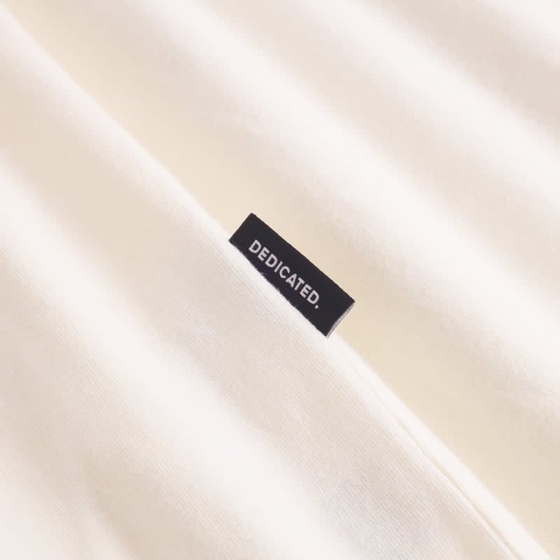 Dedicated Dedicated, Stockholm T-Shirt Fallen Skier, off white, L