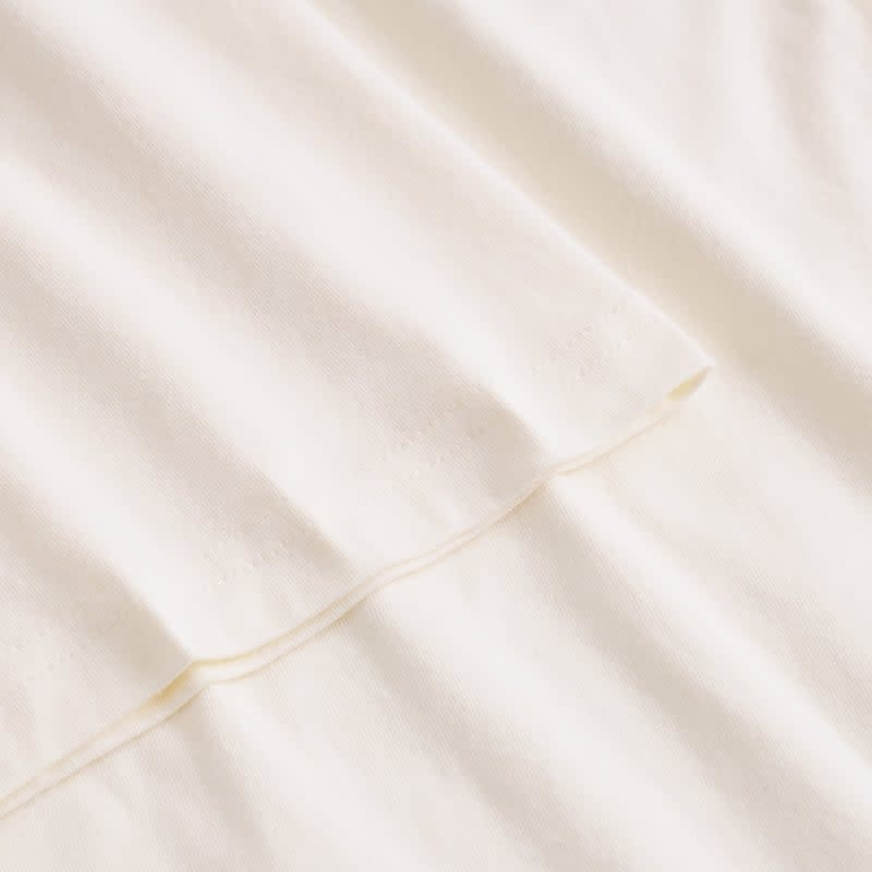 Dedicated Dedicated, Stockholm T-Shirt Fallen Skier, off white, L