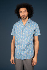 Wemoto Wemoto, Robinson Camp Shirt, blue, XL