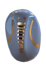 Picuru ceramicas Picuru Ceramicas, Amulett Elefant, grau/gold