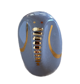Picuru ceramicas Picuru Ceramicas, Amulett Elefant, grau/gold