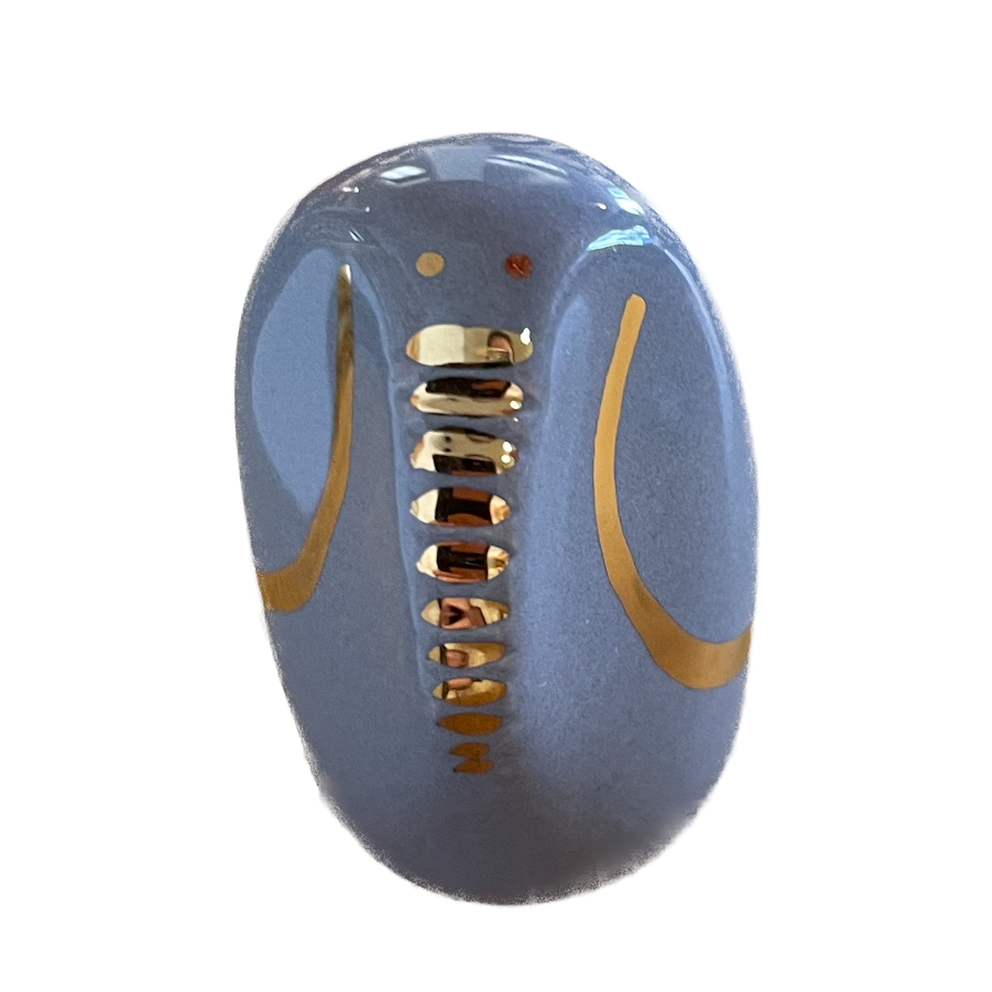 Picuru ceramicas Picuru Ceramicas, Amulett Elefant, grau/gold