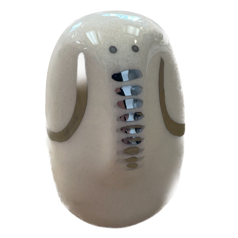 Picuru ceramicas Picuru Ceramicas, Amulett Elefant, weiss/silber