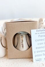 Picuru ceramicas Picuru Ceramicas, Amulett Elefant, weiss/silber