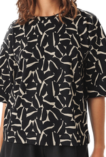 Skunkfunk Skfk, Lariz T-Shirt, halfandhalf, S