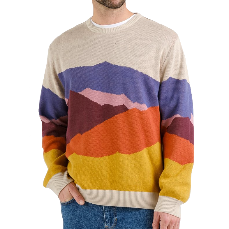 Dedicated Dedicated, Mora Sweater Landscape, multi color, XL
