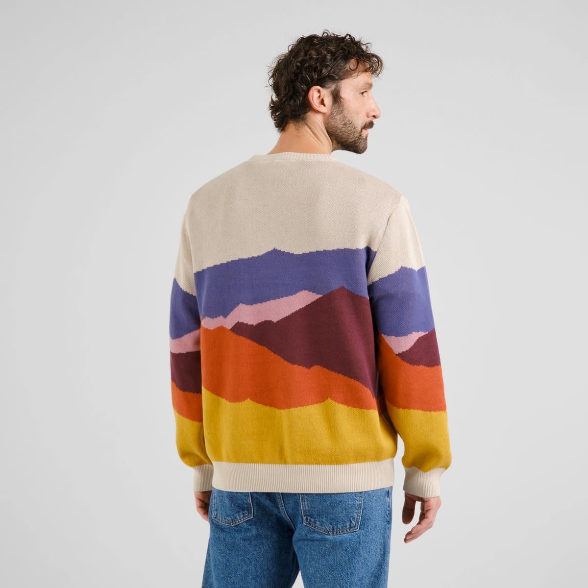 Dedicated Dedicated, Mora Sweater Landscape, multi color, XL