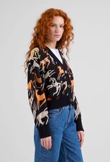 Dedicated Dedicated, Kanan Cardigan Mustang Party, black, XS