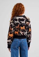 Dedicated Dedicated, Kanan Cardigan Mustang Party, black, XS