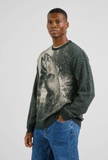 Dedicated Dedicated, Mora Sweater Jumping Trout, dark green, XL