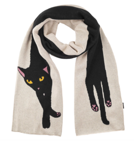 Dedicated Dedicated, Rossberga Long Cat Scarf, vanilla white