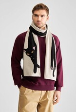 Dedicated Dedicated, Rossberga Long Cat Scarf, vanilla white