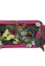 Alljoy Alljoy, Message in a Bottle, butterflies, pink