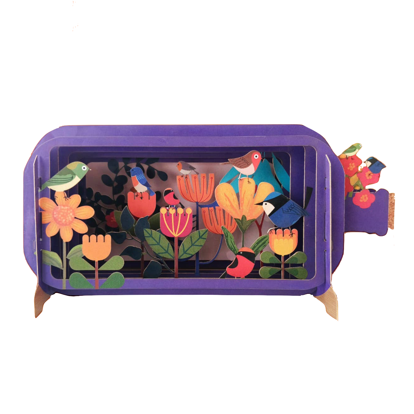 Alljoy Alljoy, Message in a Bottle, birds & flowers