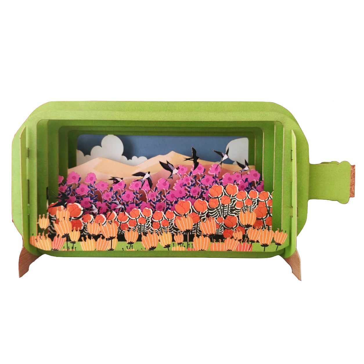 Alljoy Alljoy, Message in a Bottle, birds field