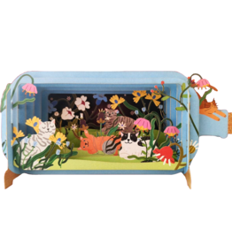 Alljoy Alljoy, Message in a Bottle, garden cats